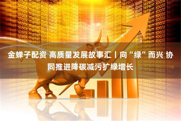 金蝉子配资 高质量发展故事汇丨向“绿”而兴 协同推进降碳减污扩绿增长